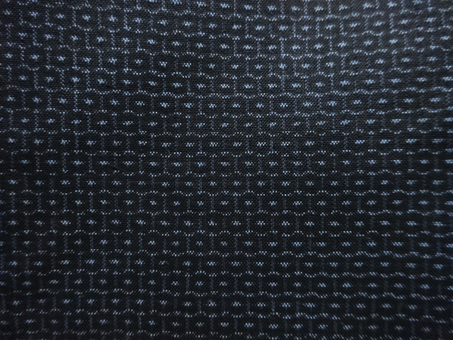 JAPANESE KIMONO / ANTIQUE MENS KIMONO / SILK / DORO OSHIMA TSUMUGI